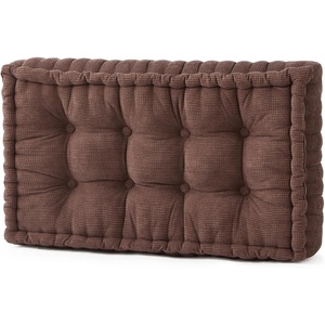 image:imageDormCo Rainha  Ultra Thick Tufted College Headboard  Dark Brown